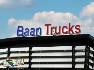 Verlichte Led doosletters zichtbaar vanaf grote afstand